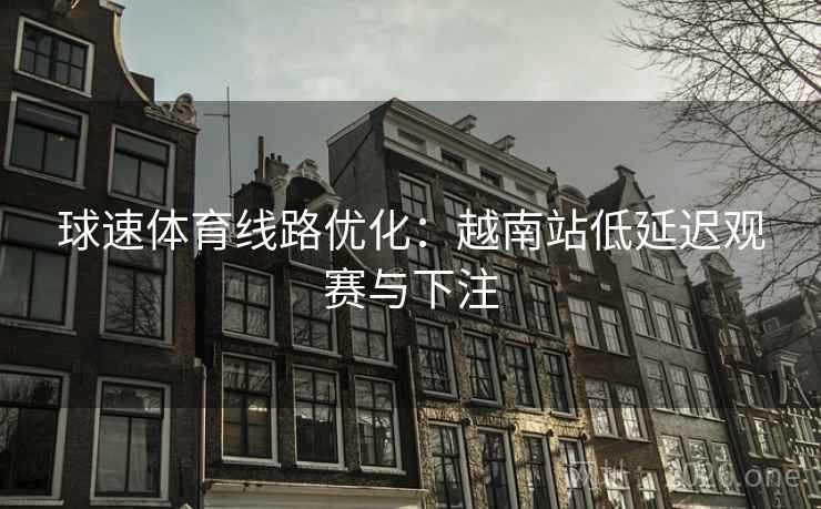 球速体育线路优化:越南站低延迟观赛与下注  第1张 球速体育线路优化:越南站低延迟观赛与下注  第1张