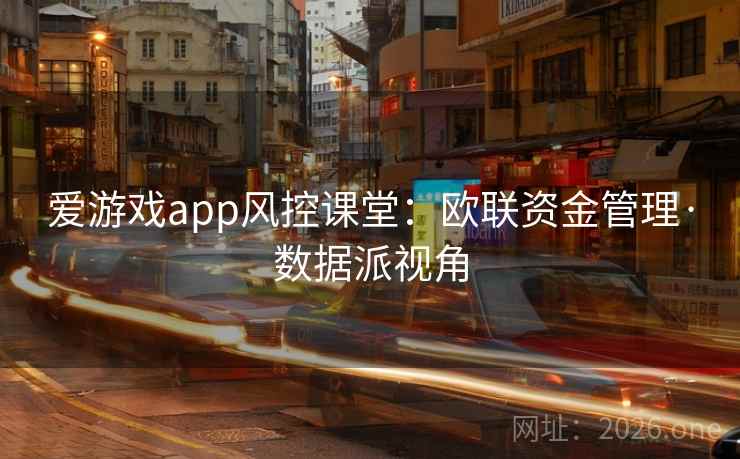 爱游戏app风控课堂:欧联资金管理·数据派视角  第2张 爱游戏app风控课堂:欧联资金管理·数据派视角  第2张