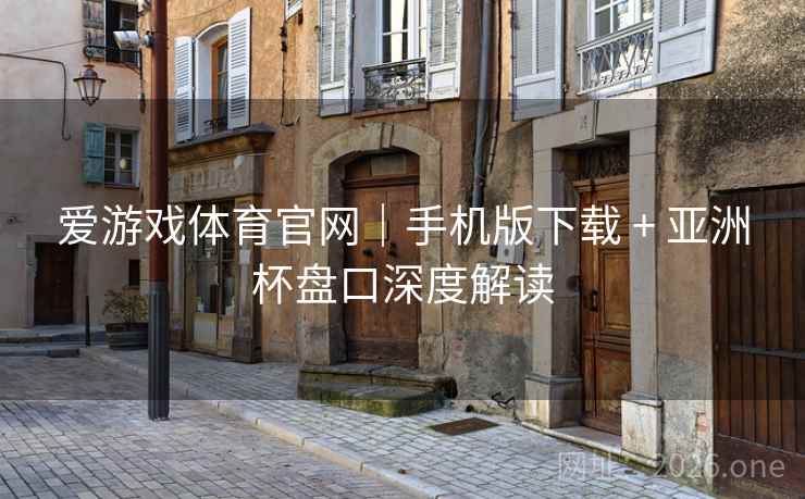 爱游戏体育官网|手机版下载 + 亚洲杯盘口深度解读  第2张 爱游戏体育官网|手机版下载 + 亚洲杯盘口深度解读  第2张